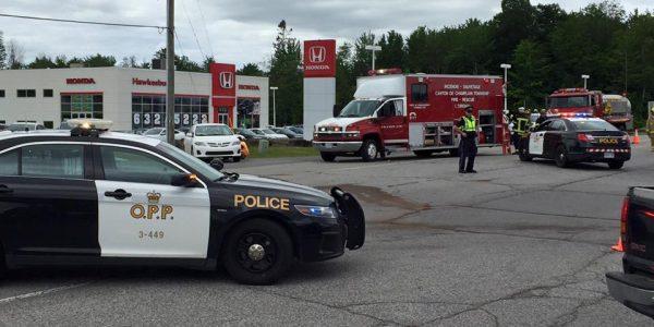 Accident on Tupper street
