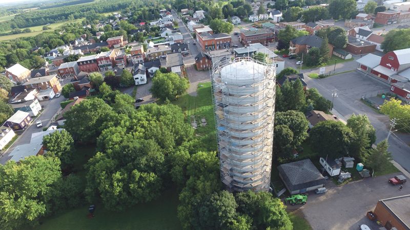 Expect dips in water pressure during Vankleek Hill Standpipe renovations