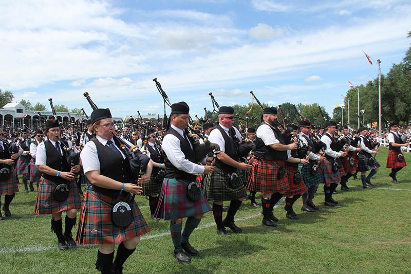 Glengarry Highland Games August 3 and 4, 2018 in Maxville