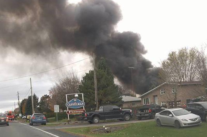 Farm fire in Casselman causes over $200,000 in damages