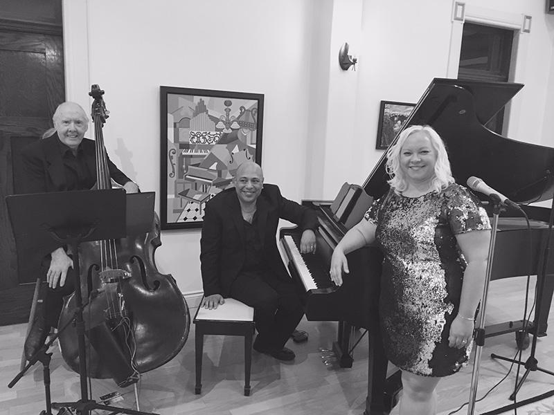 The Katie Ditschun Trio in concert in Alexandria
