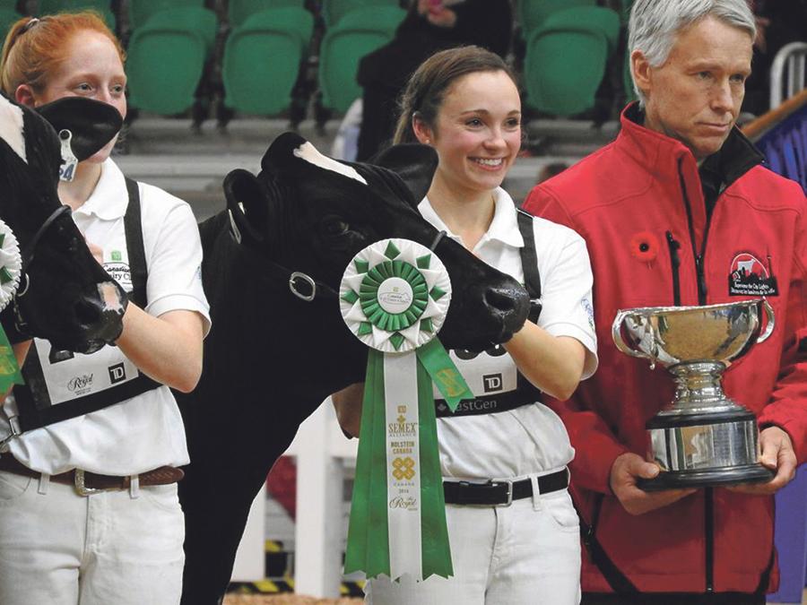 Ariane France caps off 4-H career with big win at the Royal