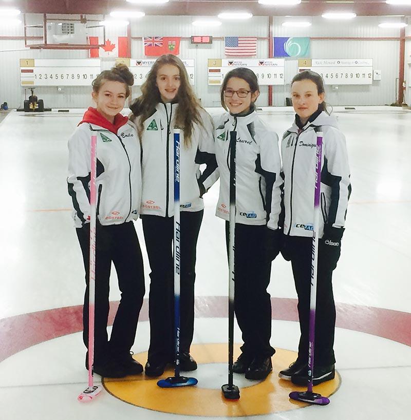 Second place for Hawkesbury curlers in Navan