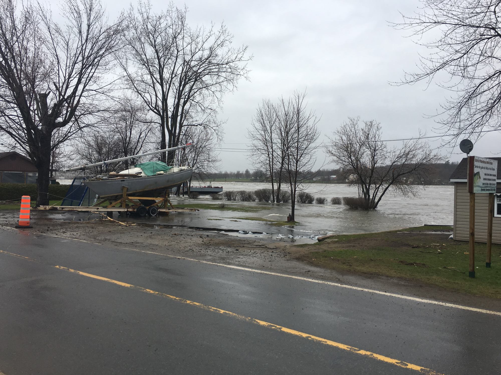 Photos and videos flooding at PointeFortune The Review Newspaper