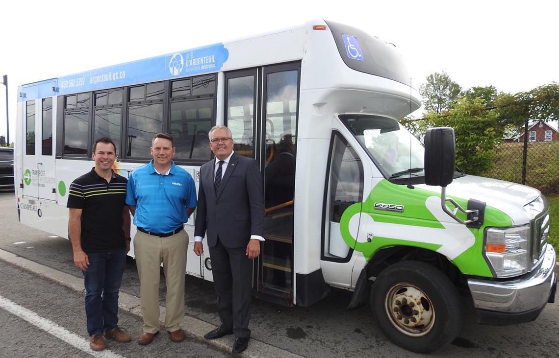 Government subsidies for  increased accessibility in Argenteuil