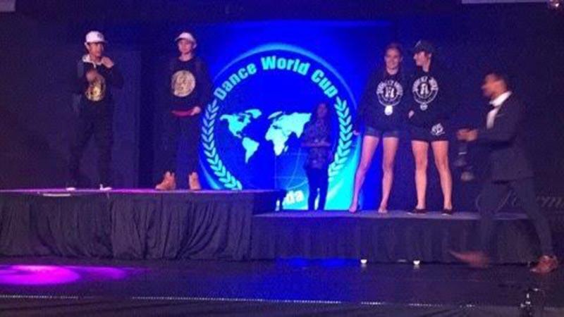 Local hip-hop duo wins second place at the Dance World Cup