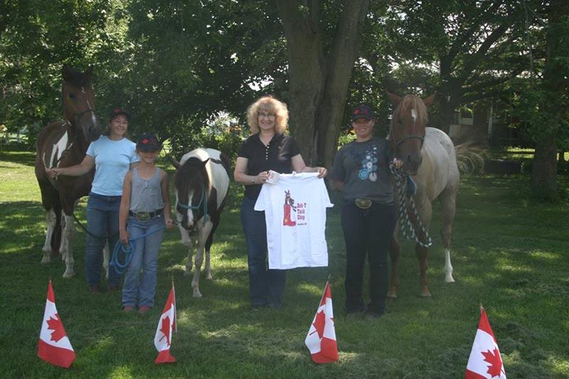 Riding 150 kilometres for Canada 150
