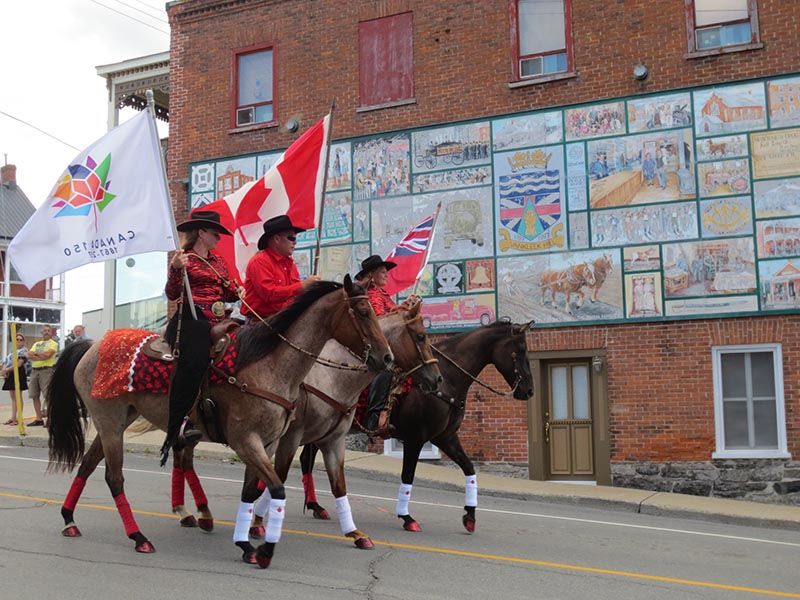 Horses, buggies take to the streets