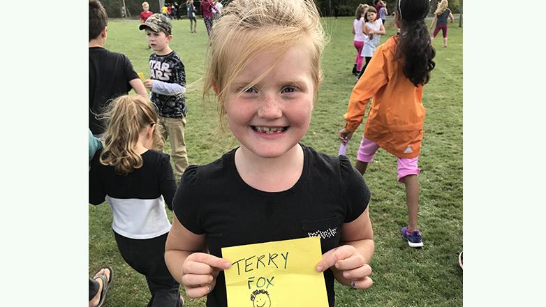 PCPS walks and runs in honour of Terry Fox