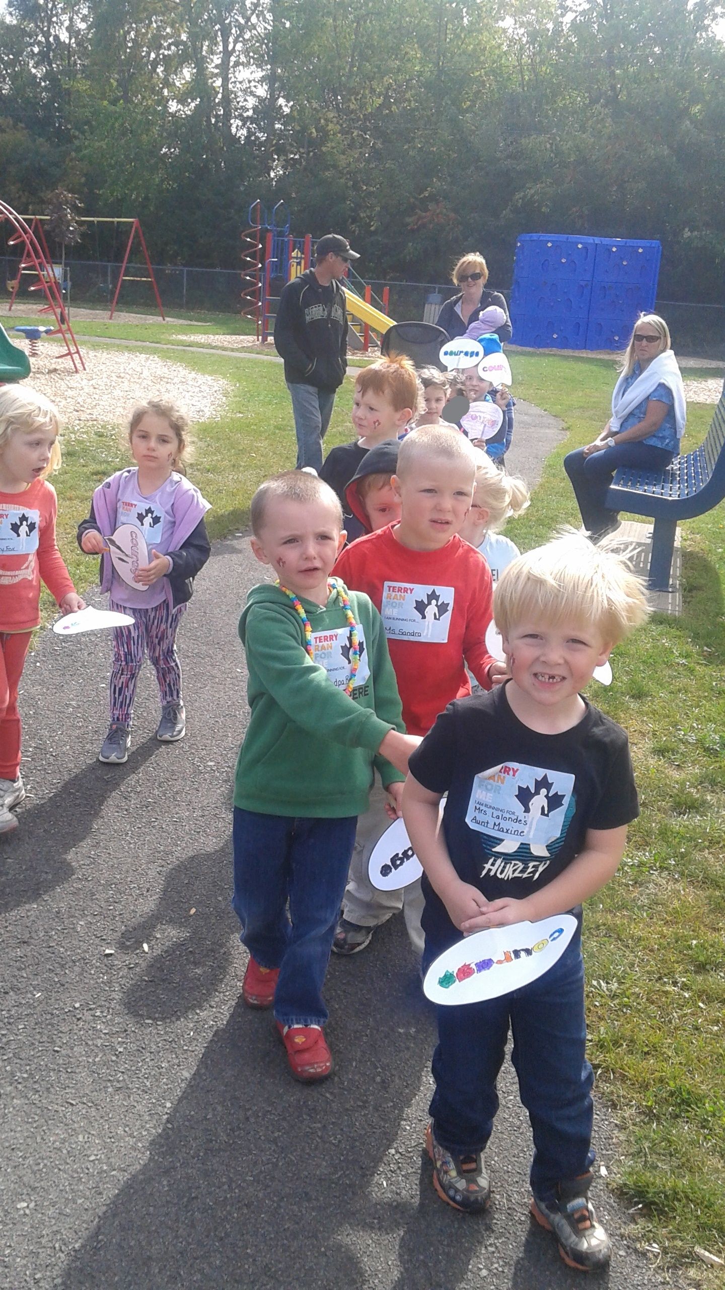 Small school, big results for Terry Fox Run