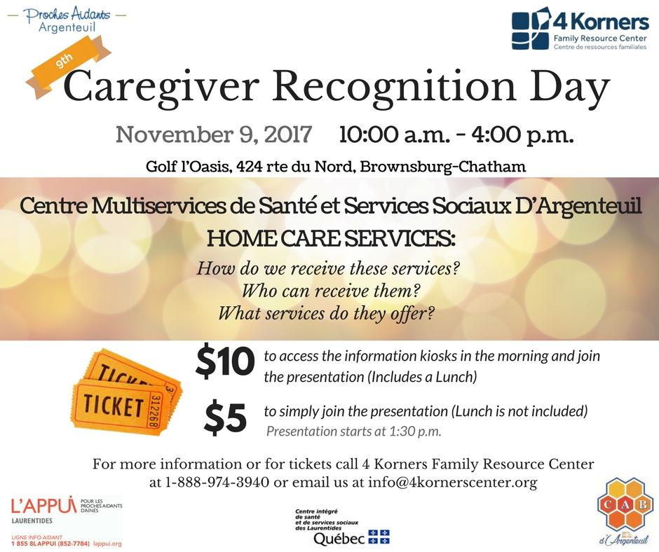 Caregiver Recognition Day