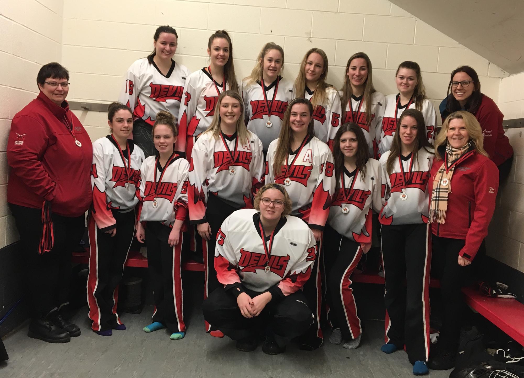 Seaway Valley Devils capture silver at provincials