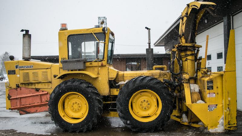 The dynamics of snow removal in Hawkesbury