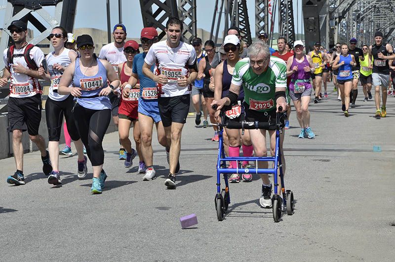 Bob Hardy training for full Ottawa marathon