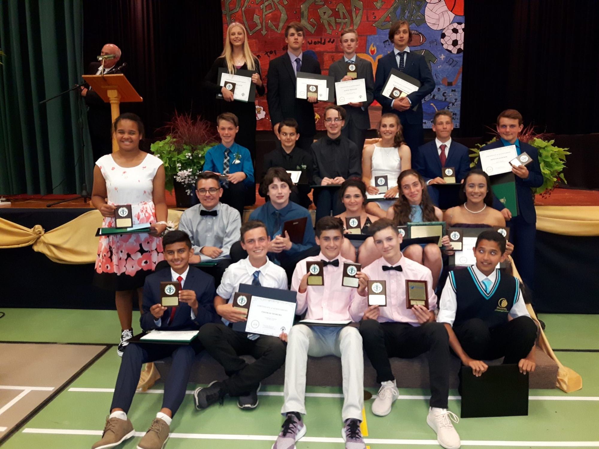 Pleasant Corners Public School students awarded in graduation ceremony