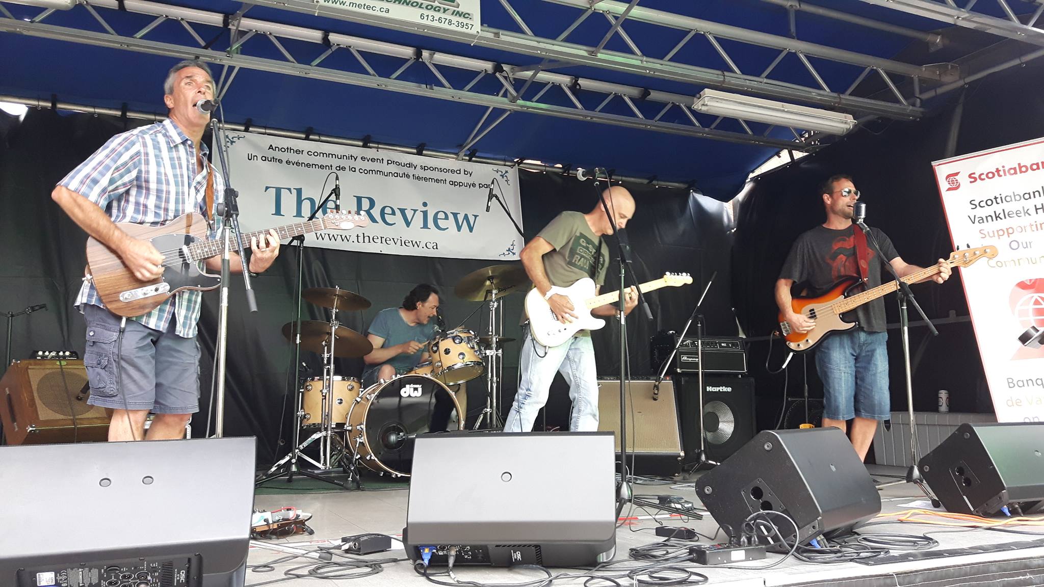 Madhouse playing at Food Bank Jamboree