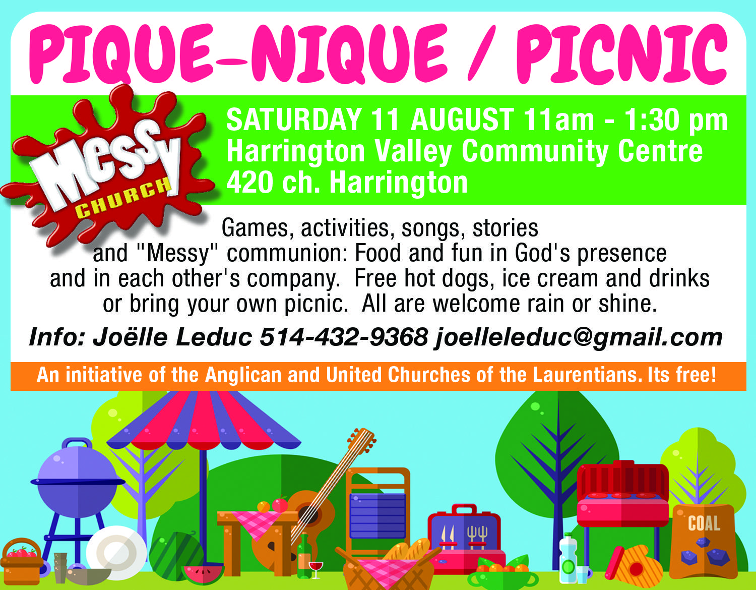 Messy Church will attempt to feed 5,000 people on August 11