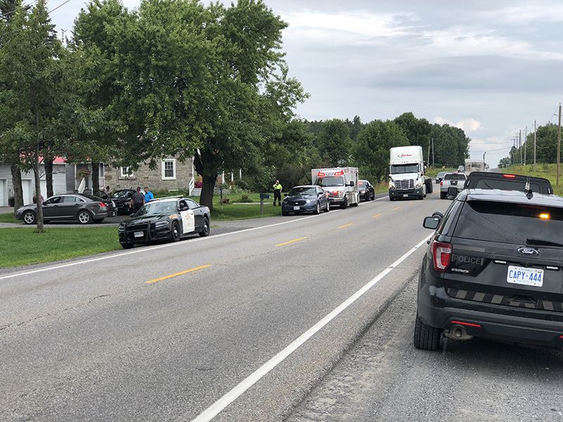 Suspect caught; police chase ended on Highway 34