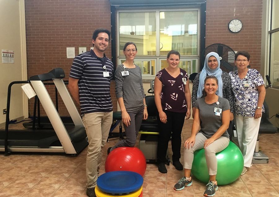 The stroke rehabilitation unit in Alexandria may be on the chopping block