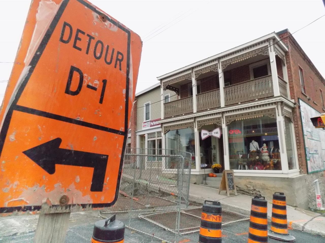 Vankleek Hill businesses take a hit due to road work and closures
