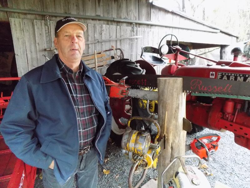 Denis Lauzon: restoring and collecting antique farm machinery