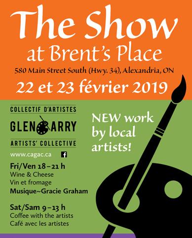 Fifty artists show their work at Glengarry Funeral Home but local art is far from dead