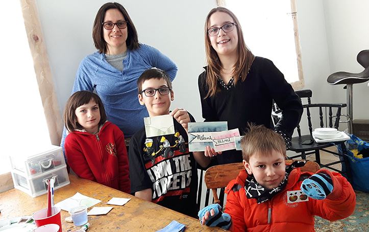 Art classes for children and youths in Vankleek Hill