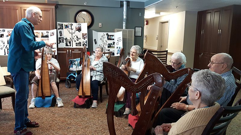 Help for harps used by youths and seniors