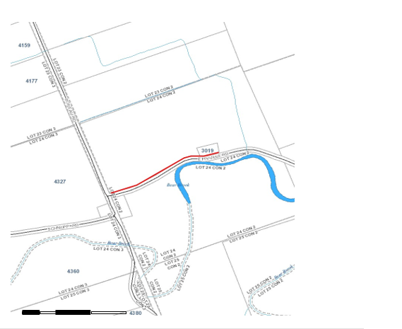 Rural road closures in Clarence-Rockland due to flooding