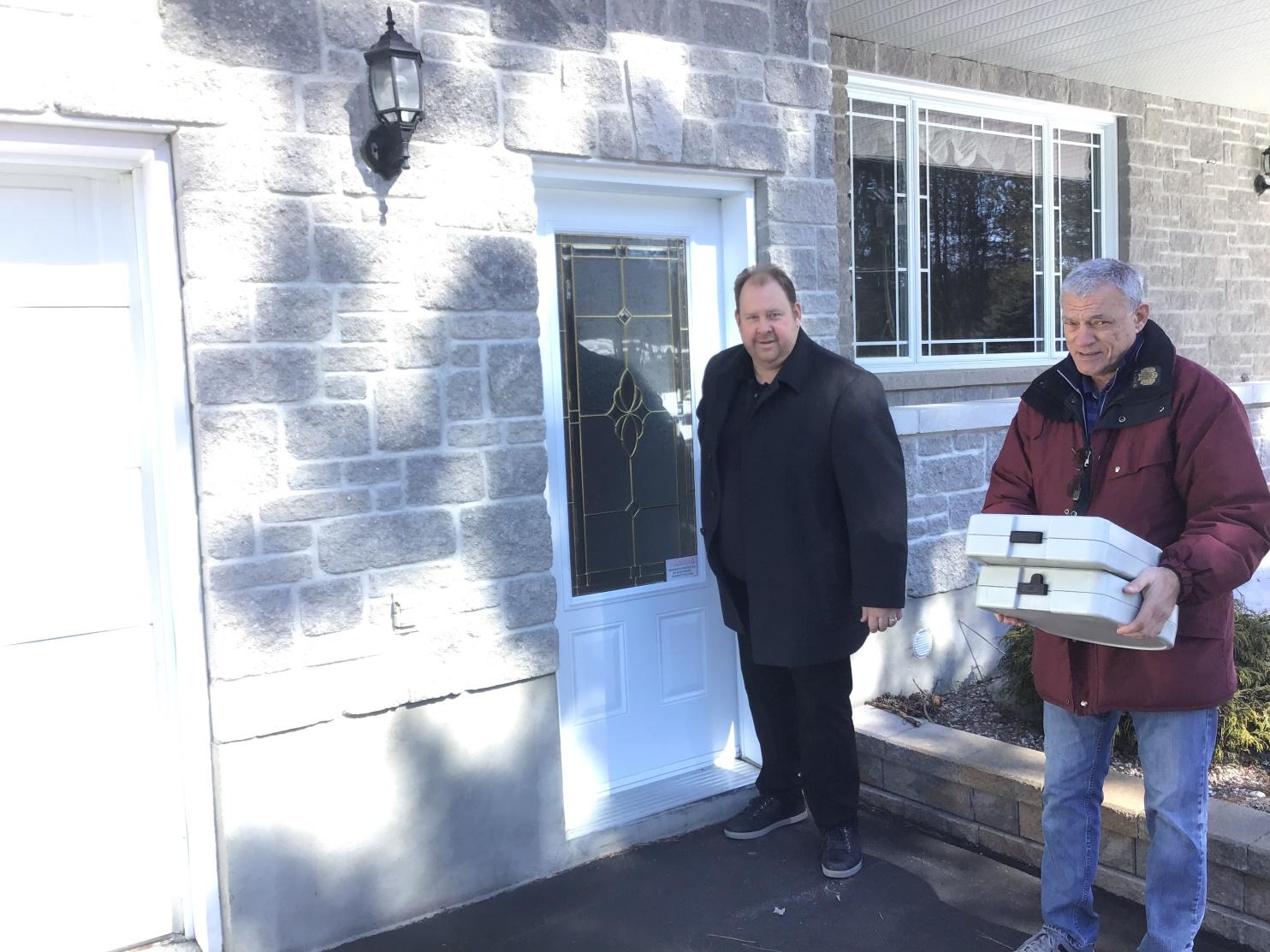 Mayors received Meals on Wheels during March for Meals week