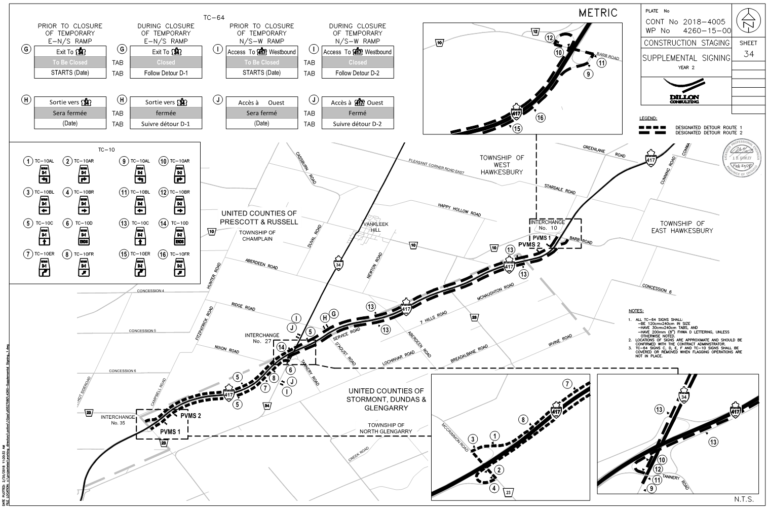 Three-day closure of Highway 417 westbound on- and off-ramps set for ...
