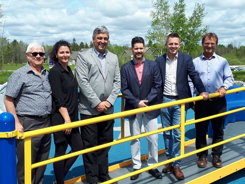 Federal funding for Sacha’s Park, splash pad being built in coming weeks