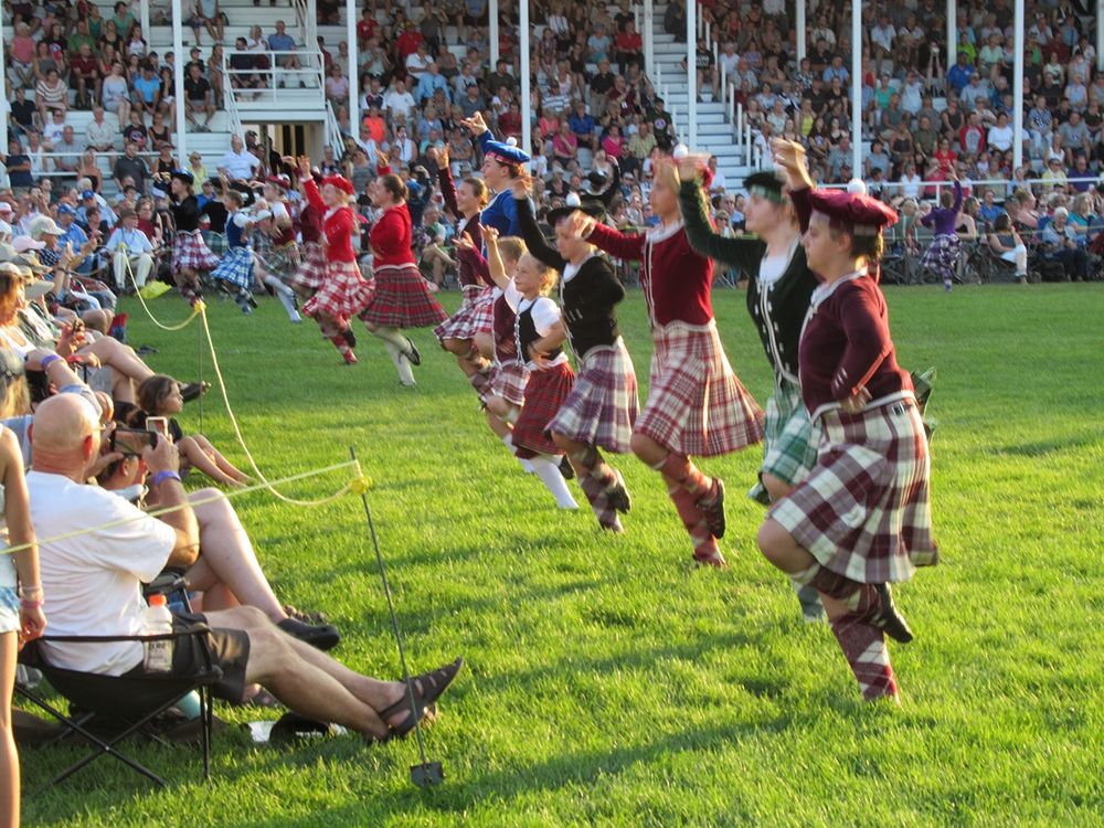 The 72nd Glengarry Highland Games Saturday's kilts, pipes, and kids
