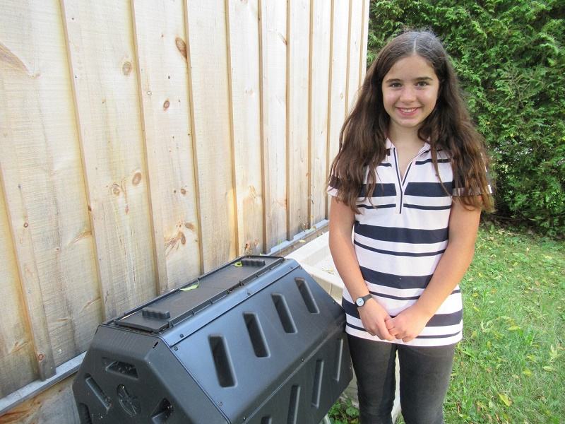 Georgia Dawood wants Champlain to get composting
