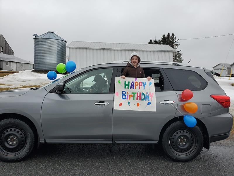 A bright spot during dark times: Vankleek Hill Community Birthday Parades!