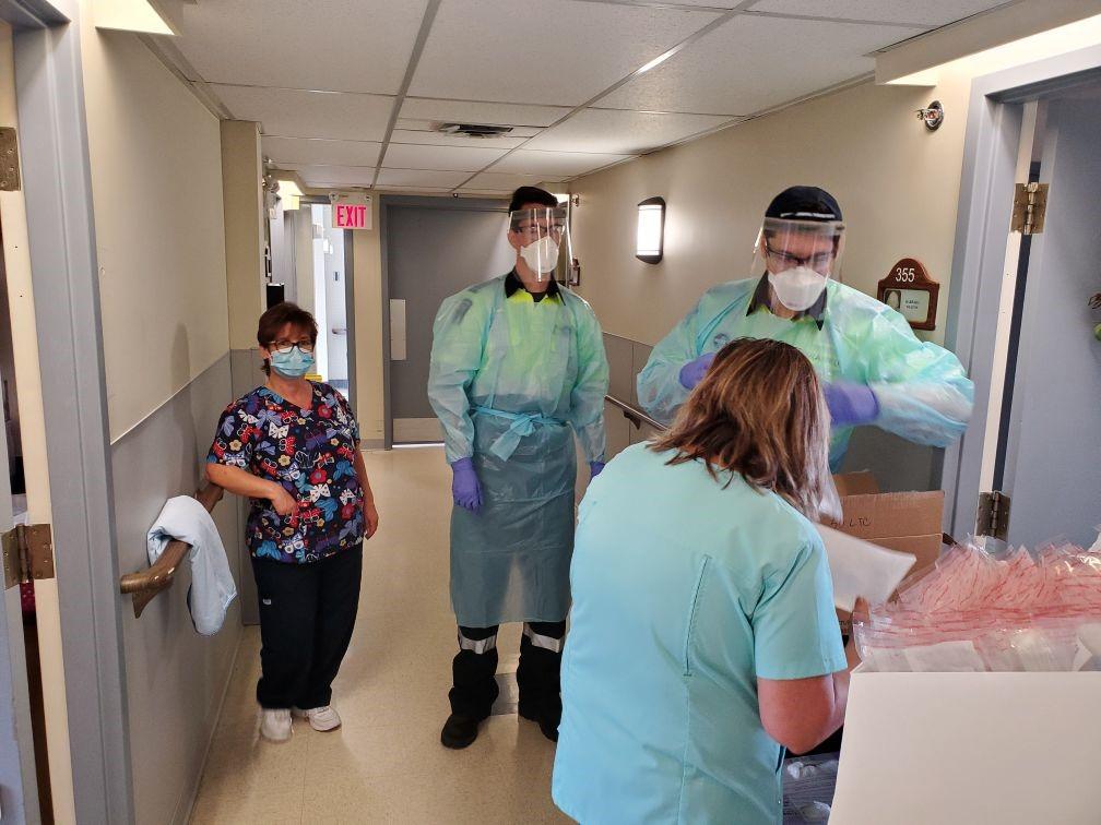 A clean bill of health for Prescott and Russell Residence, new schedule for active screening at all times