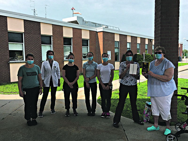 A shout-out to staff at Glengarry Memorial Hospital.