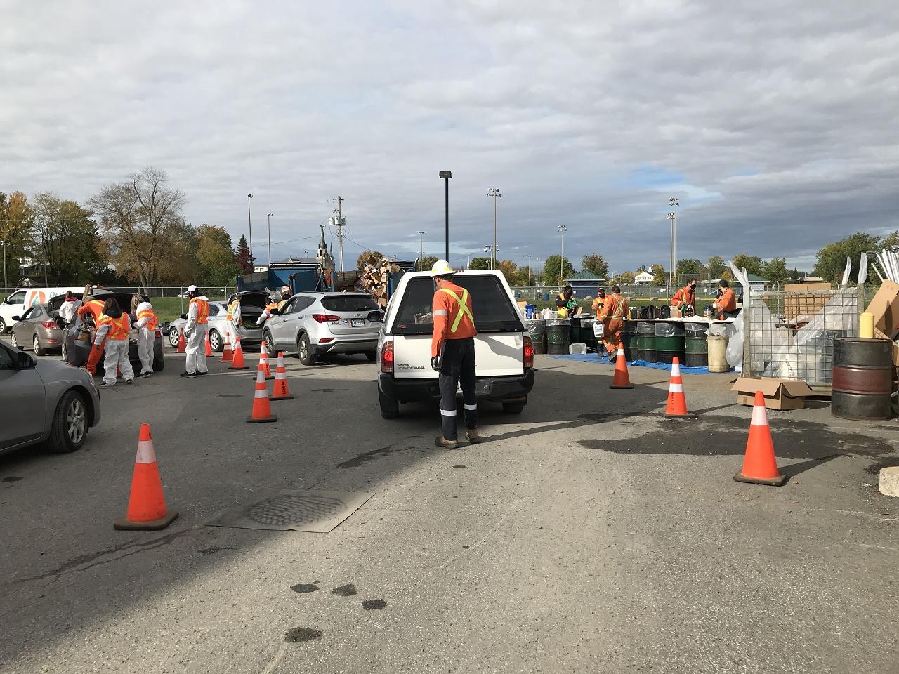 Increased turnout, more waste collected at Household Hazardous Waste day in Hawkesbury