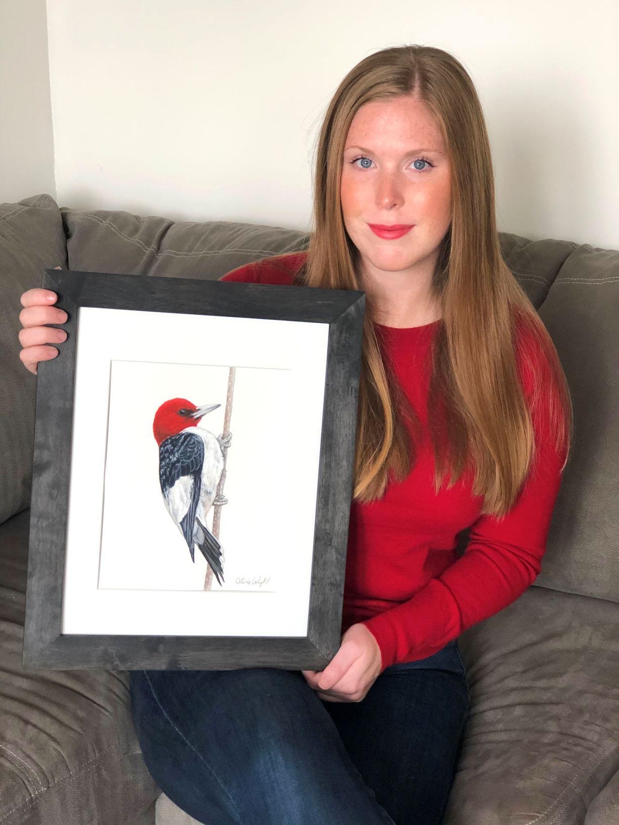 Fundraising goes virtual: SNC’s online art auction raises $6,500 for tree planting