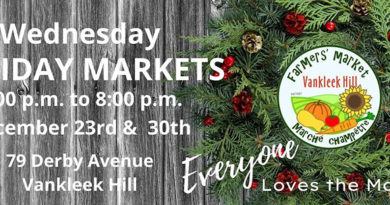Vankleek Hill Farmers’ Market to add Wednesday evening markets!