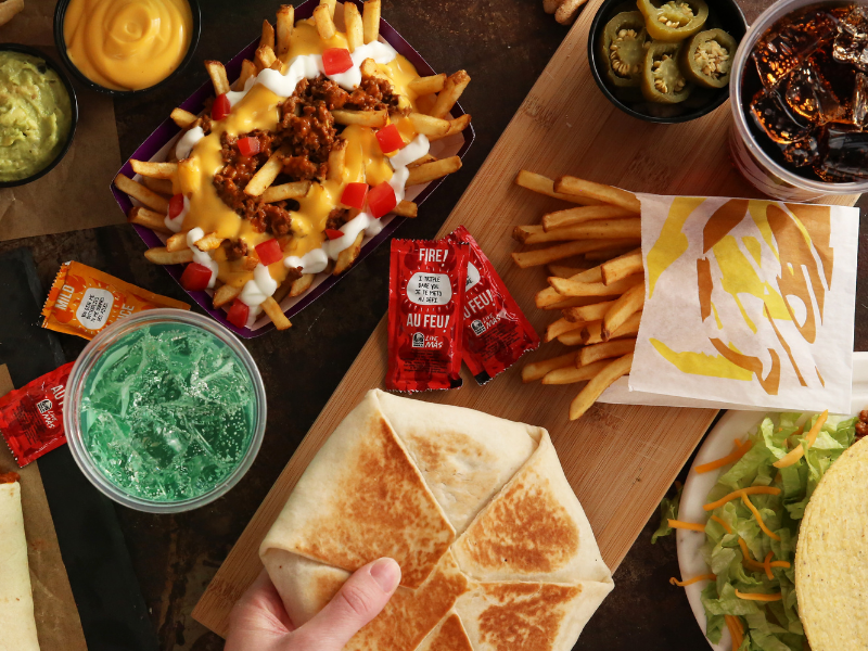 Escape the winter with Taco Bell