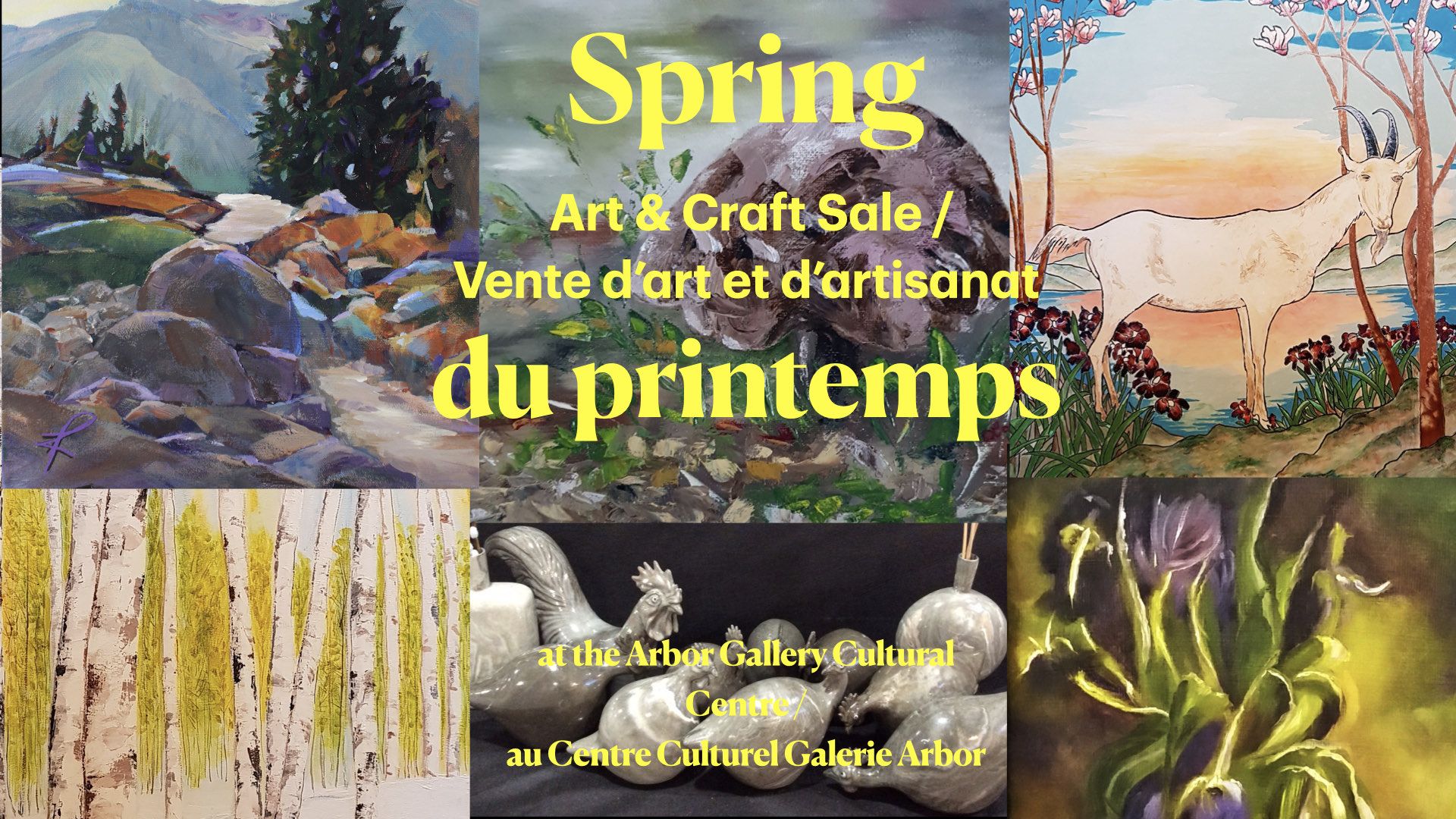 Spring Art and Craft Sale at the Arbor Gallery