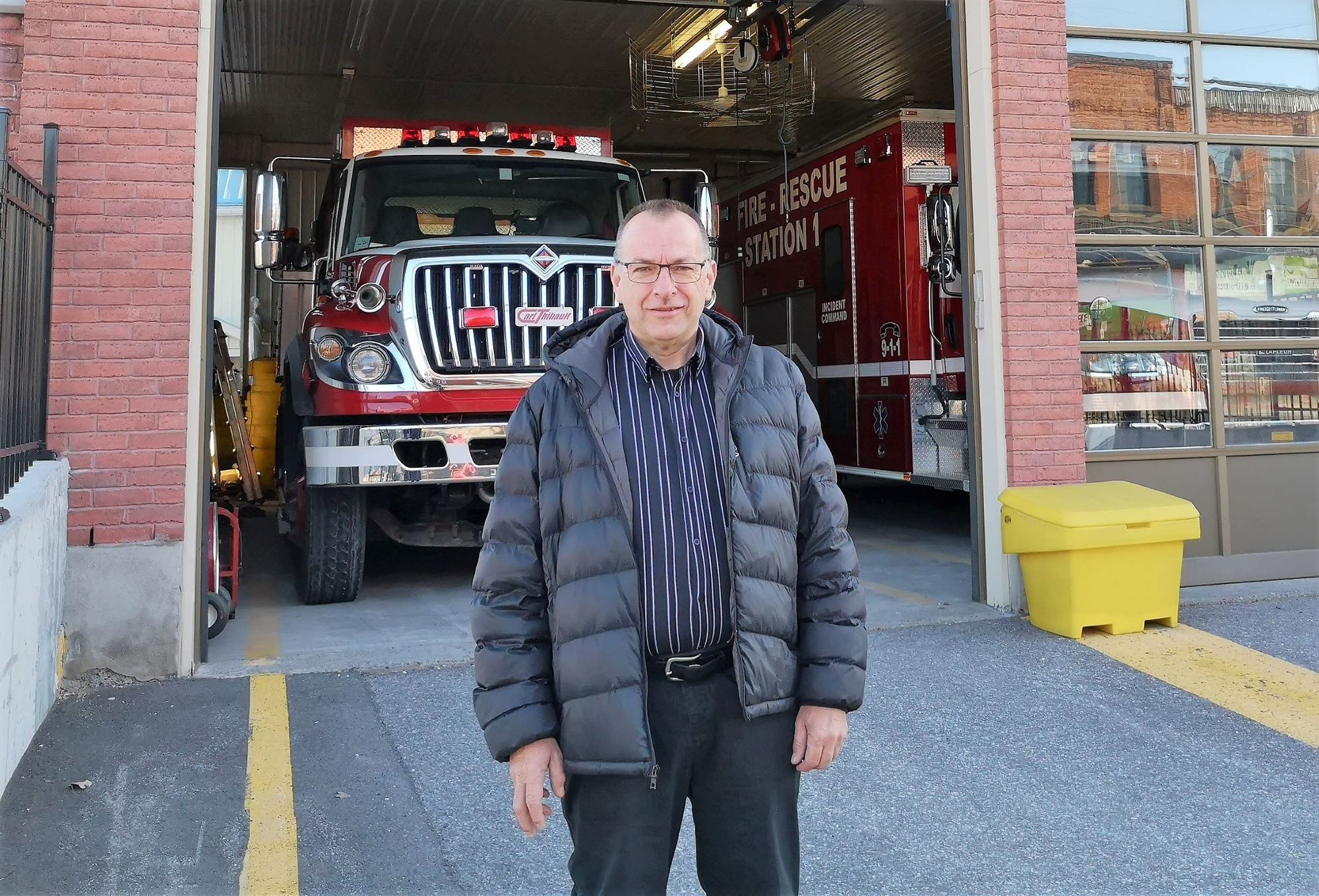 Champlain Township Director of Fire Services Ghislain Pigeon looks to build on strong foundation