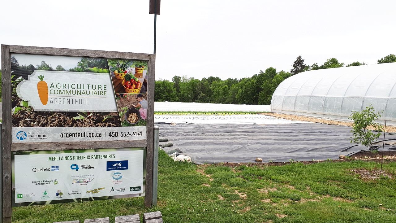 Argenteuil community agriculture project receives award
