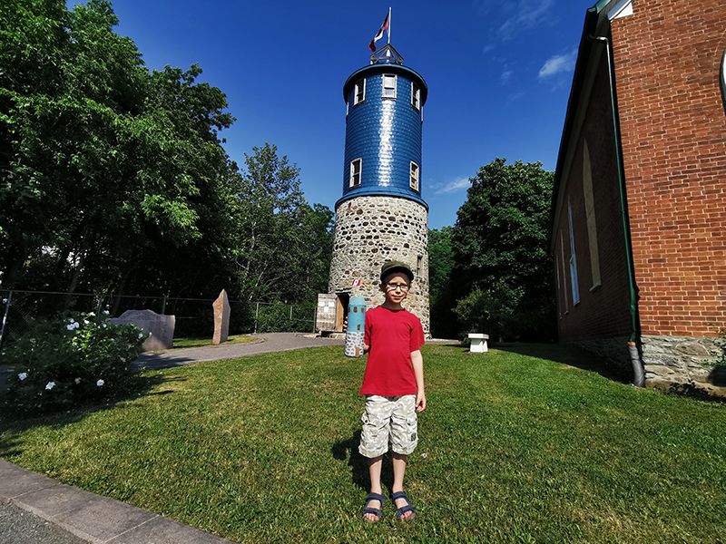 Seven-year-old loves history–and the Higginson Tower