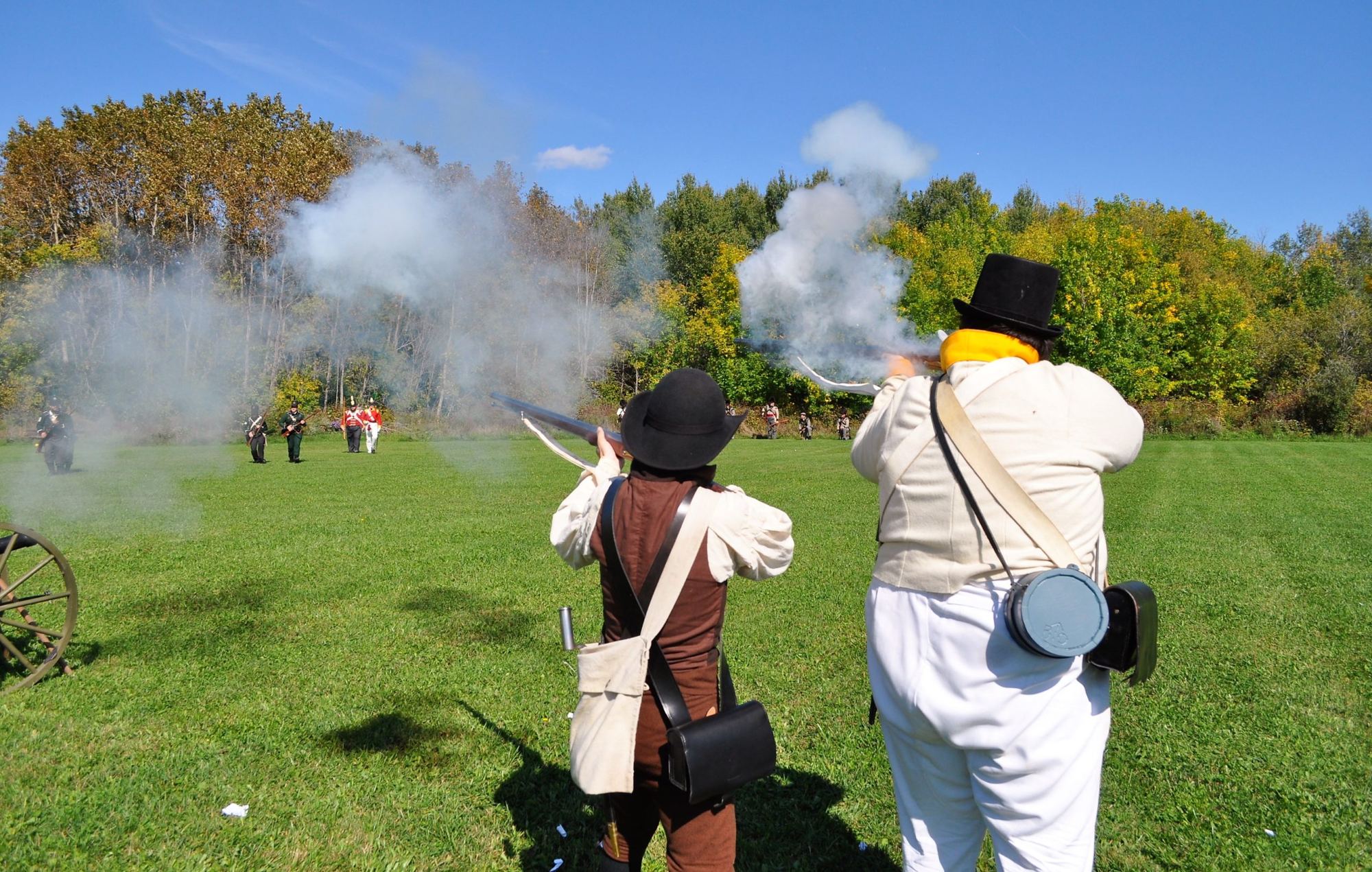 Battle skirmishes highlight 1812 Living History weekend at Glengarry Pioneer Museum