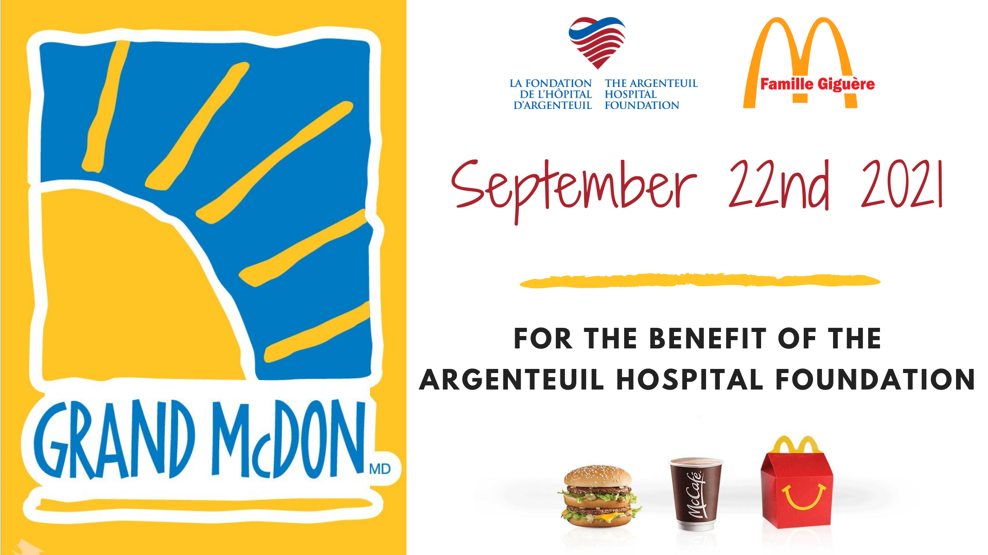 McDonald’s franchises in Grenville and Lachute raising funds for Argenteuil Hospital Foundation