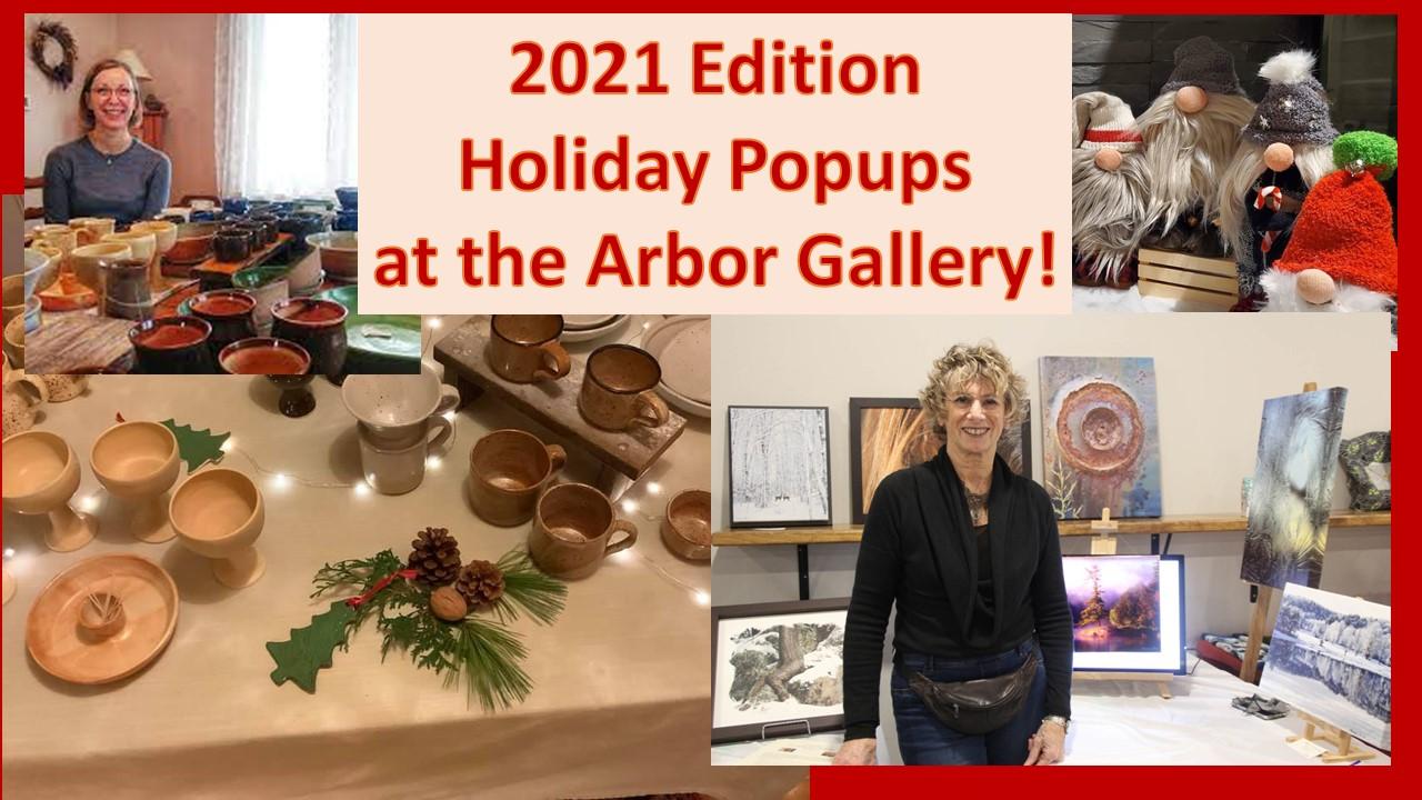 Join in holiday preparation at the Arbor Gallery
