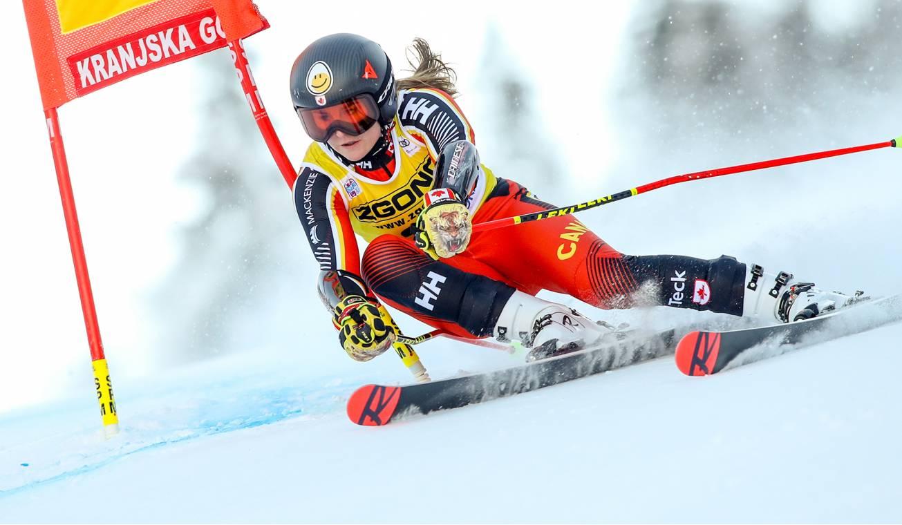 St-Isidore’s Valérie Grenier places fourth in World Cup giant slalom race
