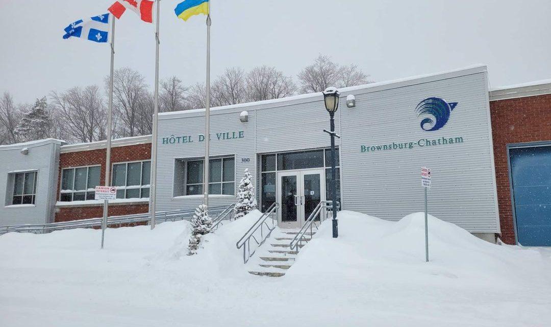 Brownsburg-Chatham shows solidarity with Ukraine